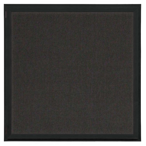 Outdoor Enclosed Combo Board, 72"x36", Black Frame/White Porc & Cork